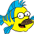 The Simpsons Ned Flounders Icon