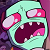 Invader Zim Sad Icon