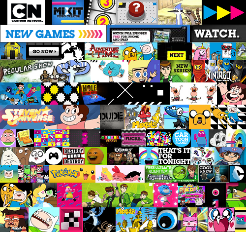 Old Cartoon Network Website Updated by happaxgamma on DeviantArt