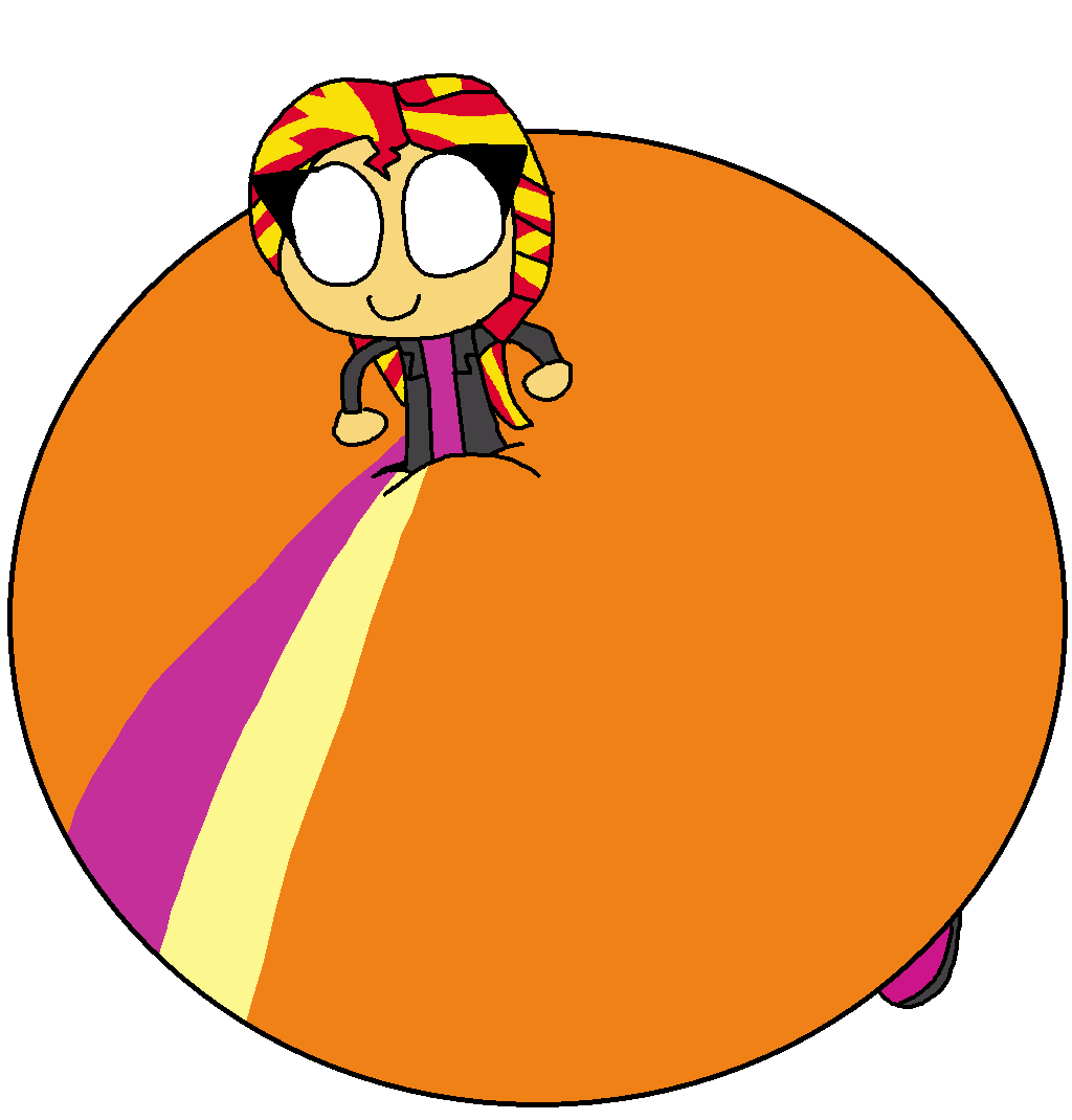 Sunset Shimmer Flying Pants Inflation by happaxgamma on DeviantArt