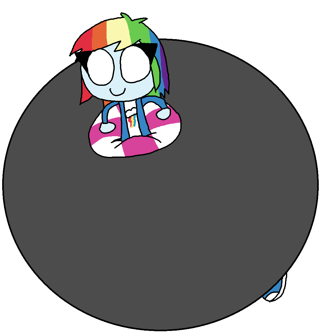 Rainbow Dash Inflation Deviantart