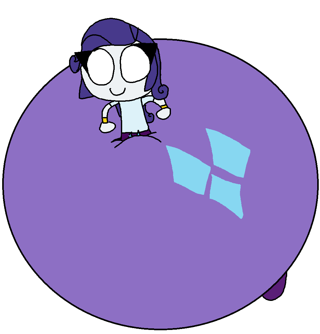 Rarity Flying Pants Inflation by happaxgamma on DeviantArt
