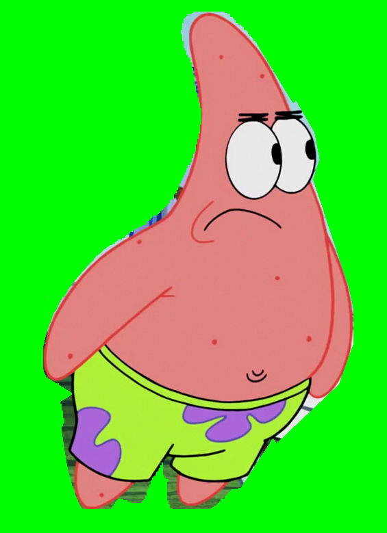 Angry Patrick Rapper Angry Patrick Green Screen by happaxgamma on DeviantArt