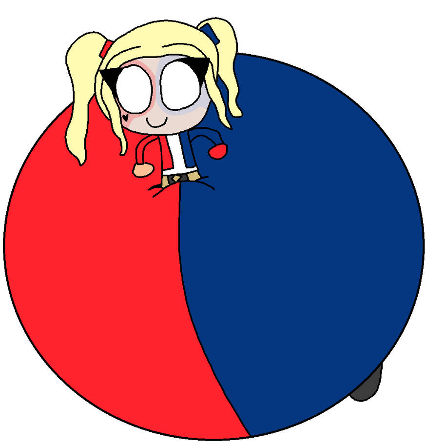 Harley Quinn Flying Pants Inflation by happaxgamma on DeviantArt