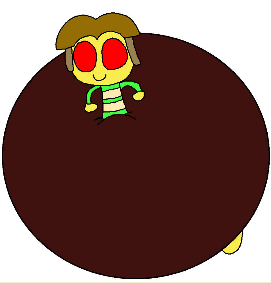 Chara Inflate Chara Cricket Green Flying Pants Inflation by happaxgamma on DeviantArt