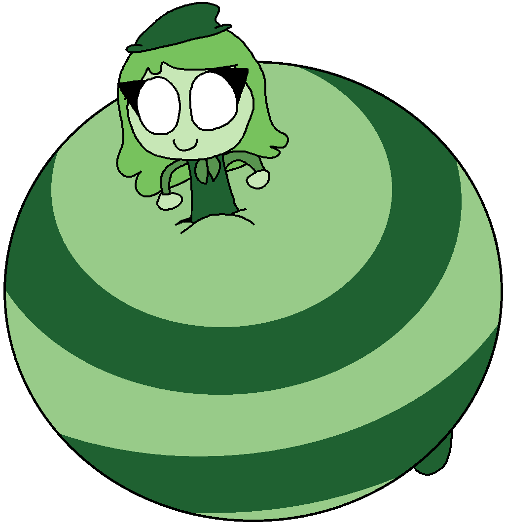 Green Witch Flying Pants Inflation by happaxgamma on DeviantArt