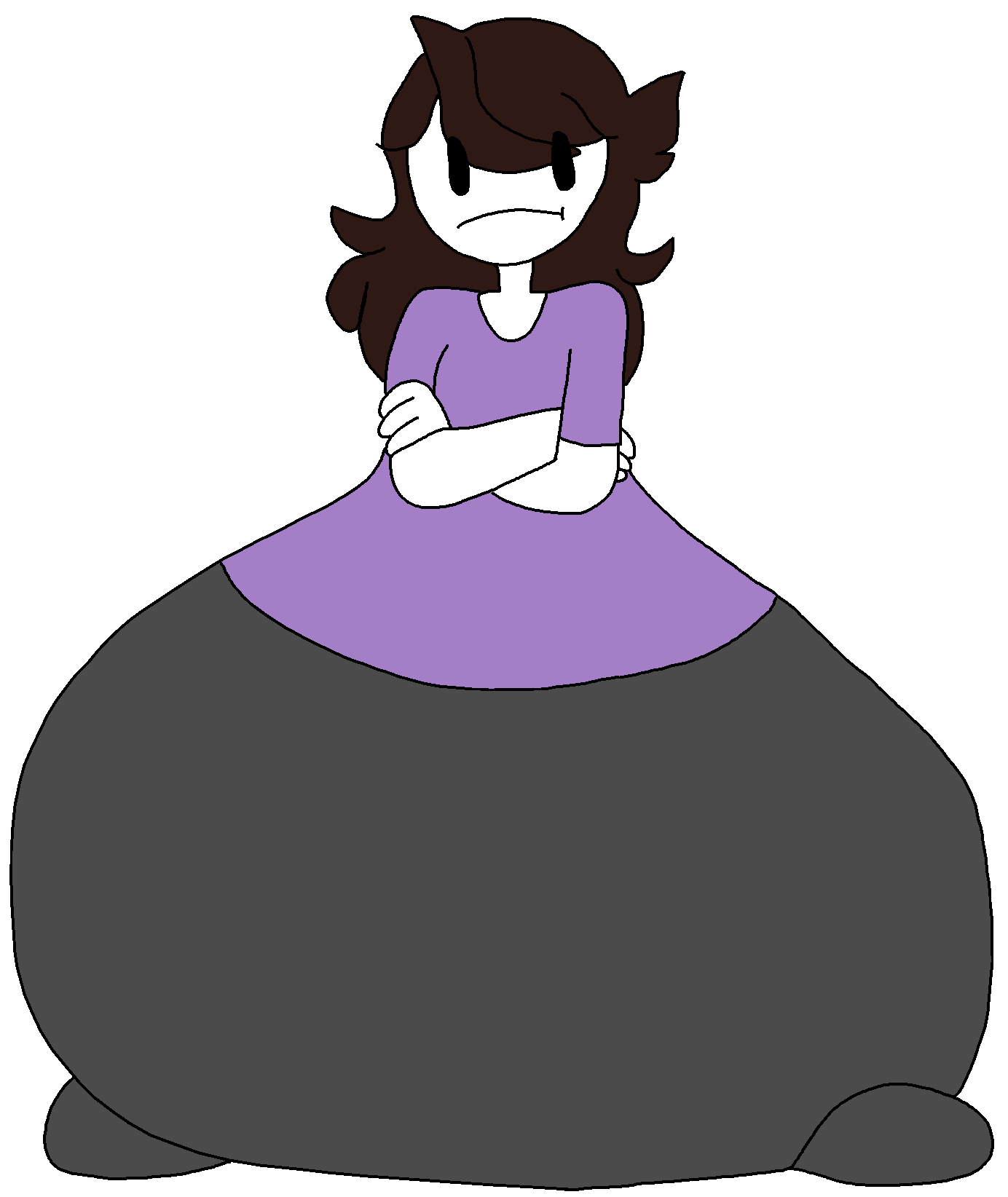 Heavy Bottom Jaiden by happaxgamma on DeviantArt