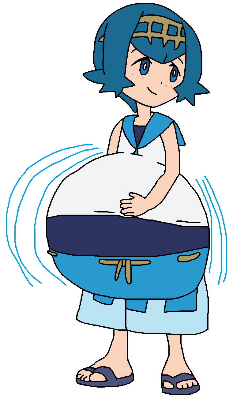 Lana's Growing Belly by happaxgamma on DeviantArt