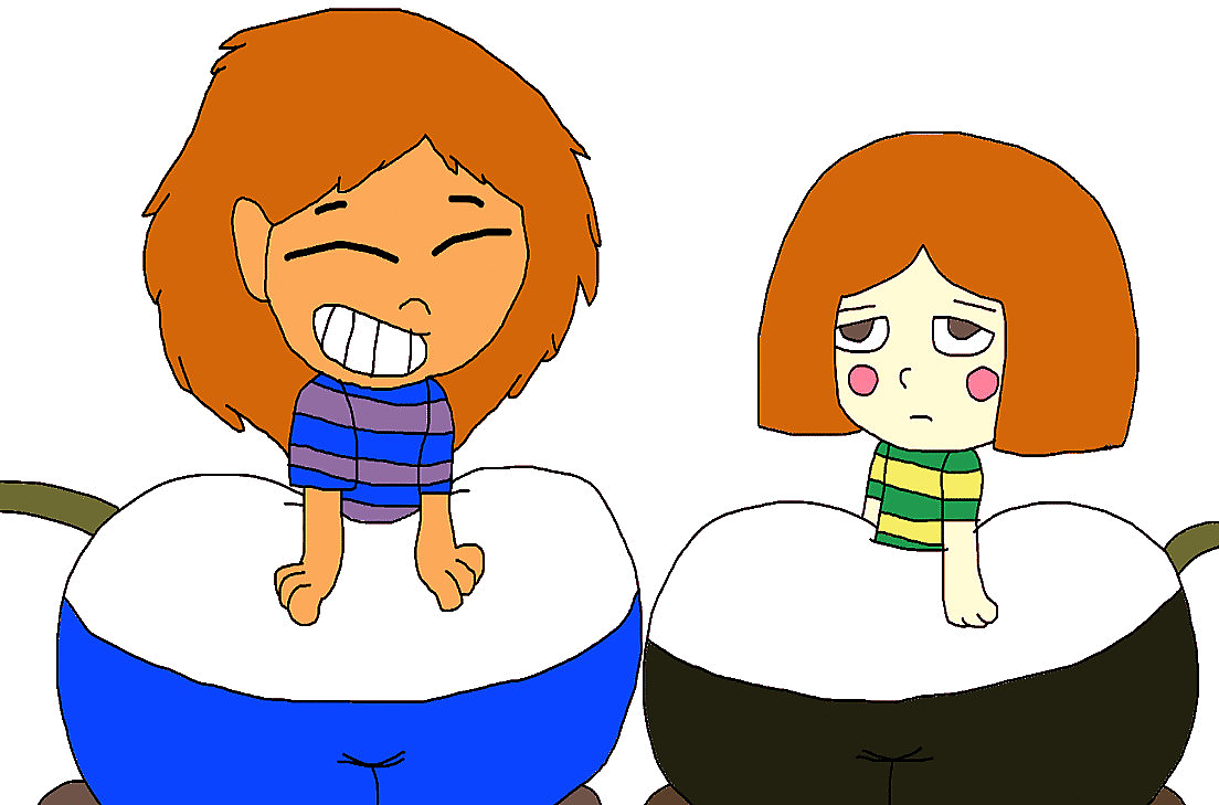 Chara Inflate Frisk And Chara Underwear Inflation 2022 Remaster by happaxgamma on ...