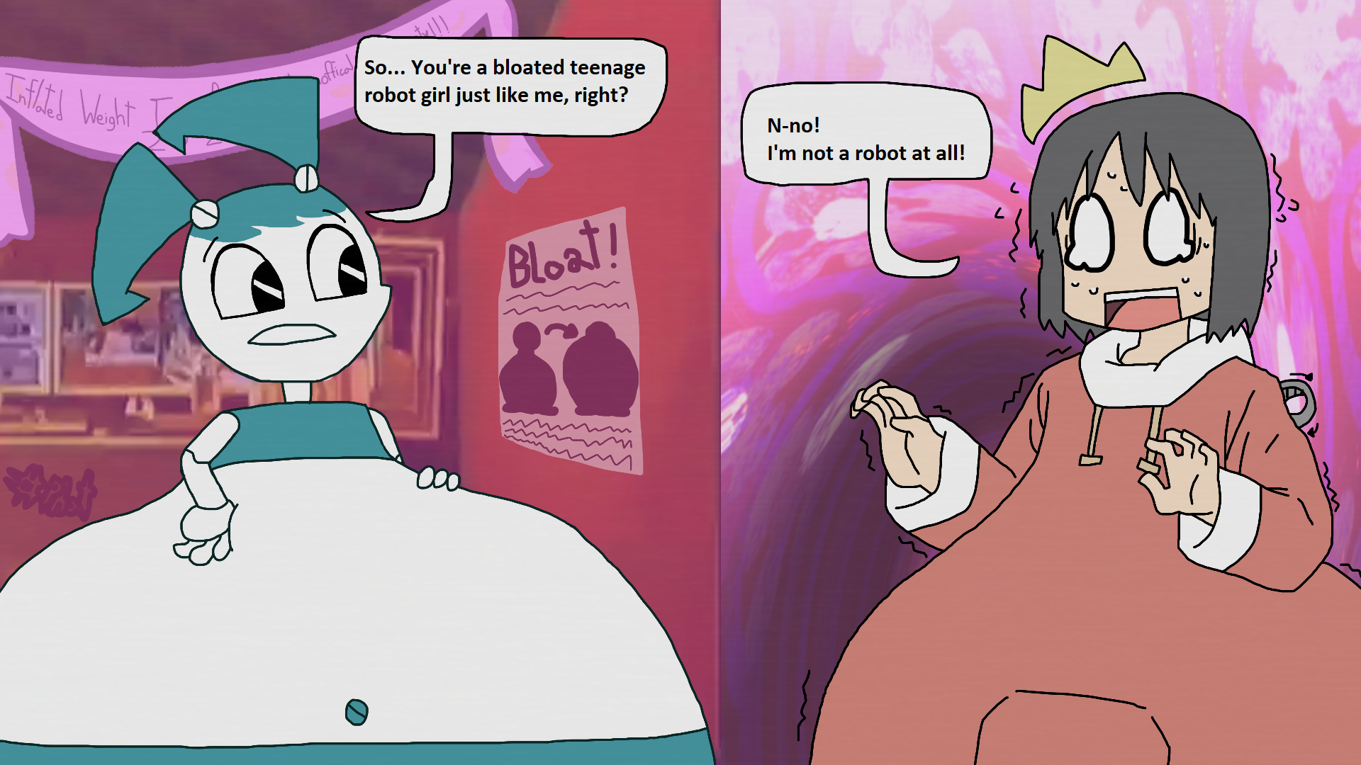IWT8: Two Bloated Ordinary Teenage Robots by happaxgamma on DeviantArt