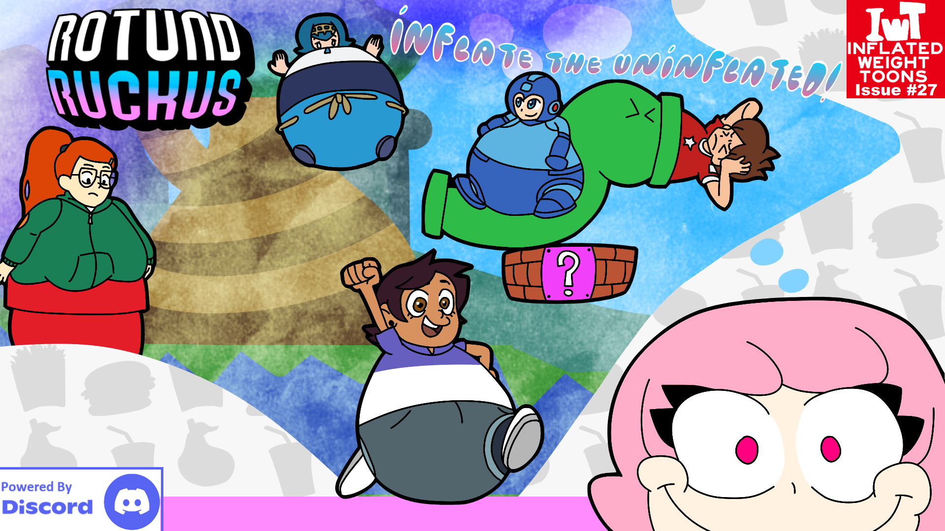 Inflated Weight Toons Issue #27 Cover by happaxgamma on DeviantArt