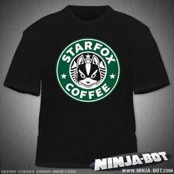 Starfox Coffee T-Shirt Design