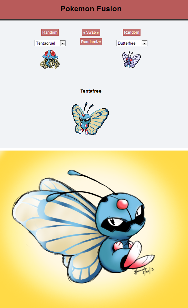 Tentafree (Pokemon Fusion)