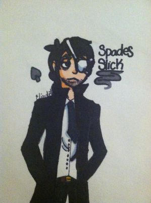 Spraddle Human Human! Spades Slick by Pitifulprincess on DeviantArt