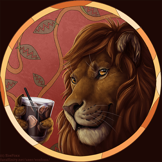 Lion with Kahlua