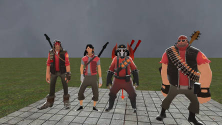 TF2  60-80's Heavy Metal Band Thing