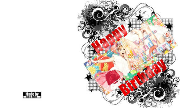 Koda Kumi B-Day card