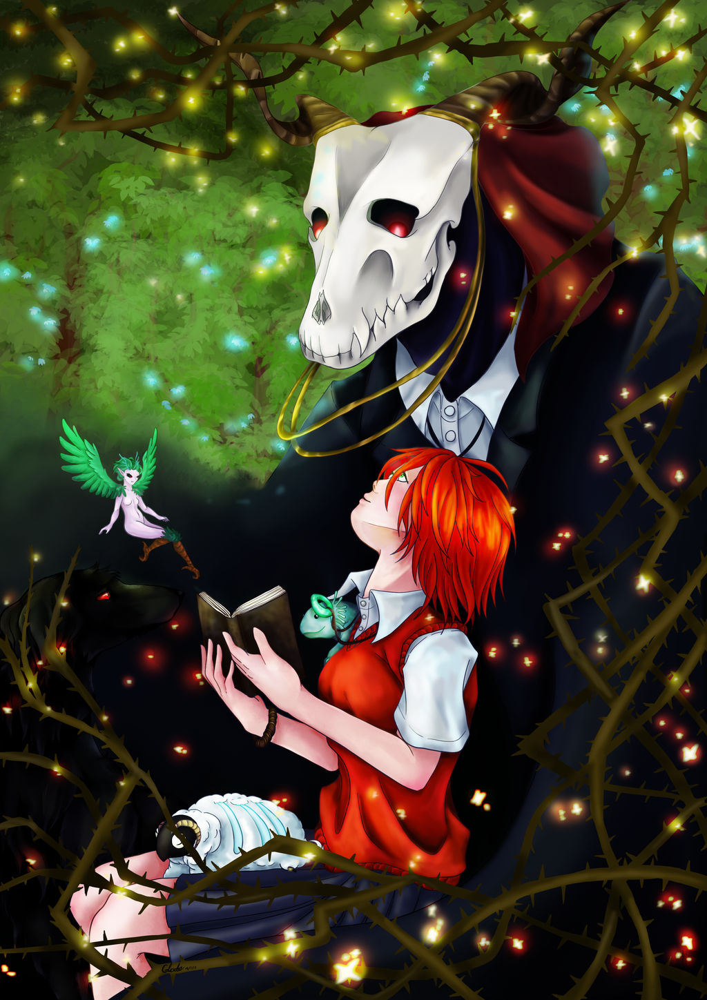 Ancient Magus Bride By GladeTiger On DeviantArt ancient-magus-bride-by-gladetiger-on-deviantart