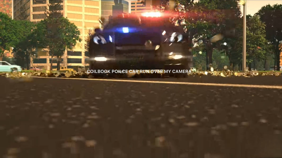 Coilbook Police Car Run Over My Camera Logo By Blendermovies2025 On coilbook-police-car-run-over-my-camera-logo-by-blendermovies2025-on