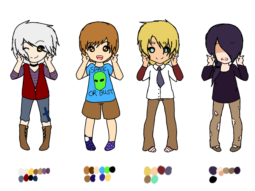 { C L O S E D } Male Adopts { 40 Points Each! }