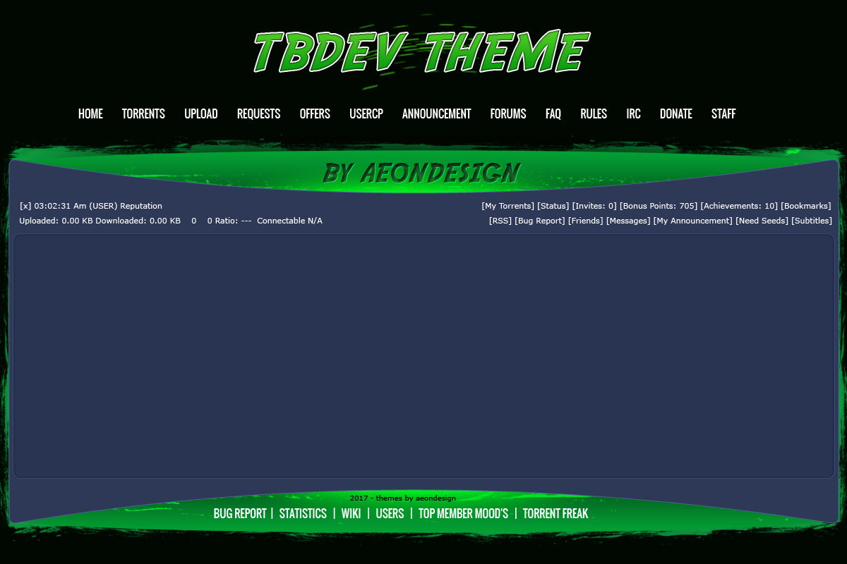 Super Green Theme TBdev