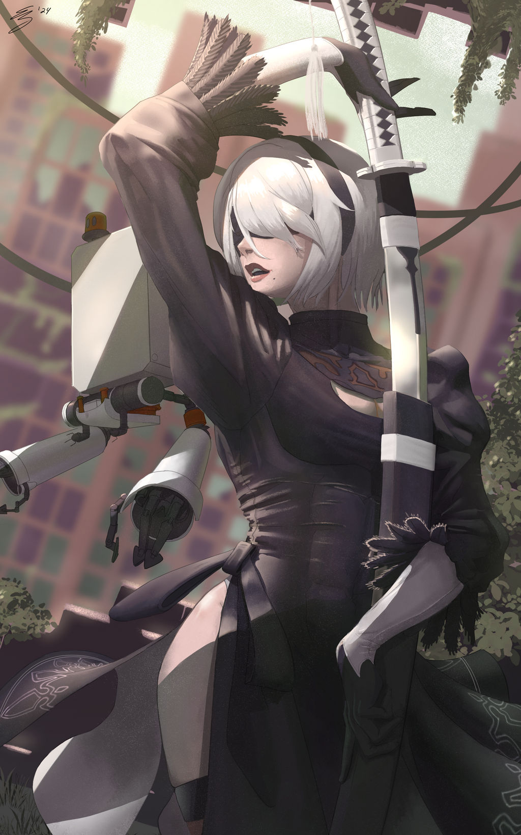 Angry 2b 2B by SnagBack on DeviantArt