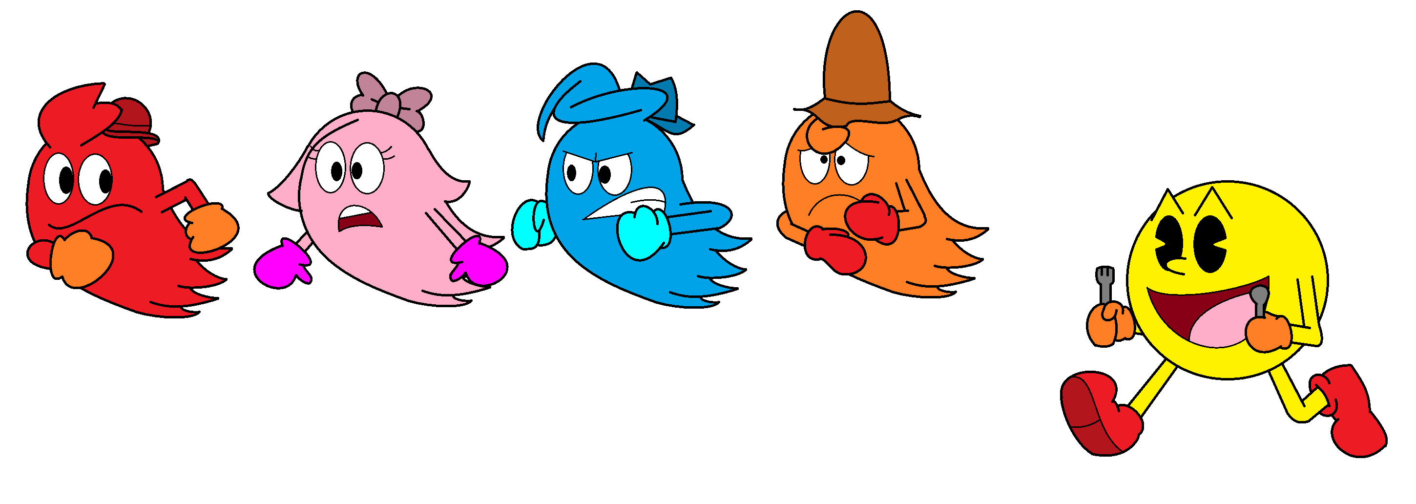 Lilo Pacman Pac Man's Lunch by MamaWeegieSwag on DeviantArt