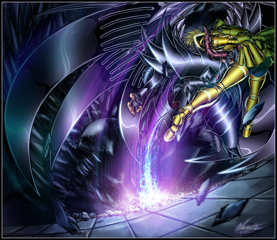 Rhadamanthys VS Regulus by anheitianm on DeviantArt