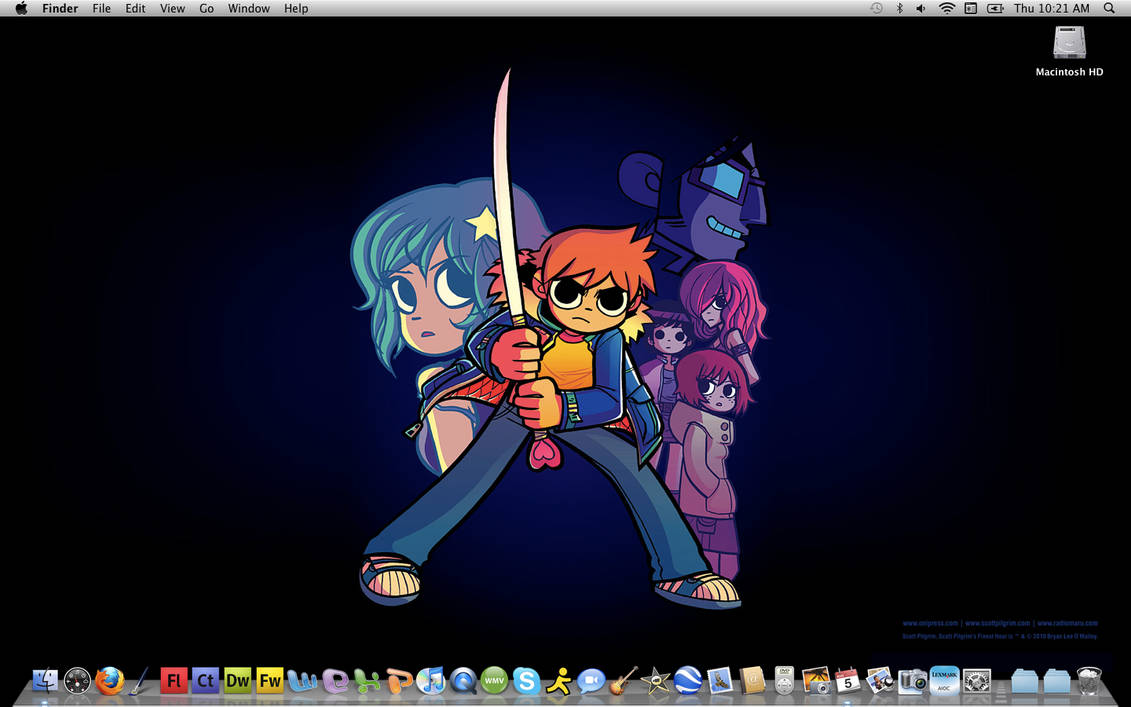 Scott Pilgrim Desktop