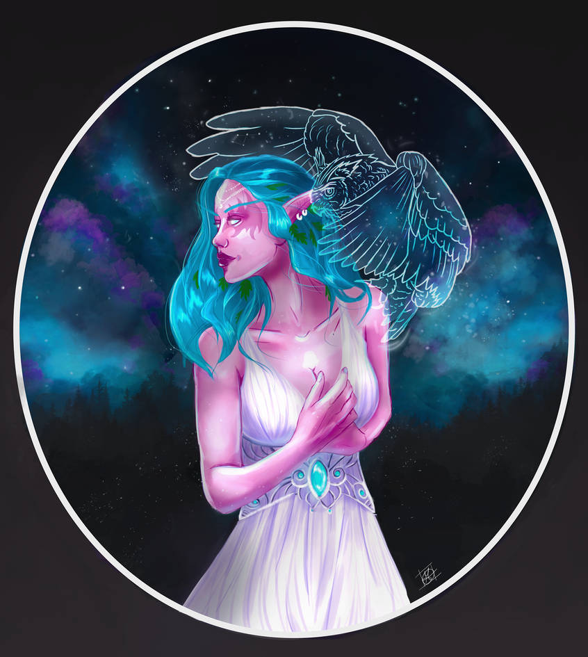 Tyrande Whisperwind by MissMorinth