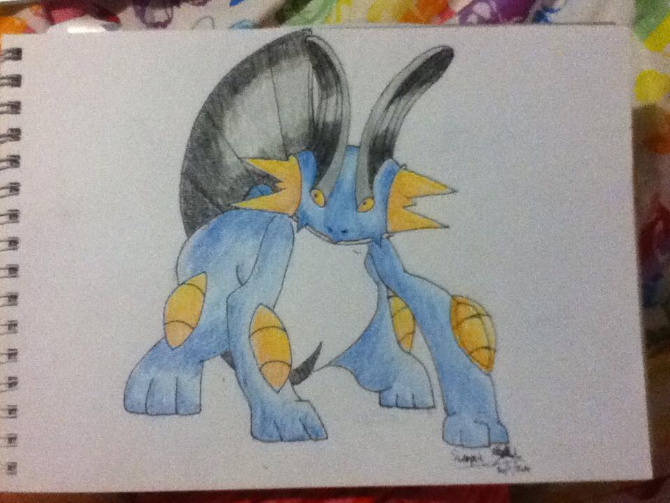 Swampert Coloured