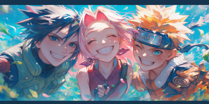 Naruto, Sasuke ,Sakura ,Wallpaper