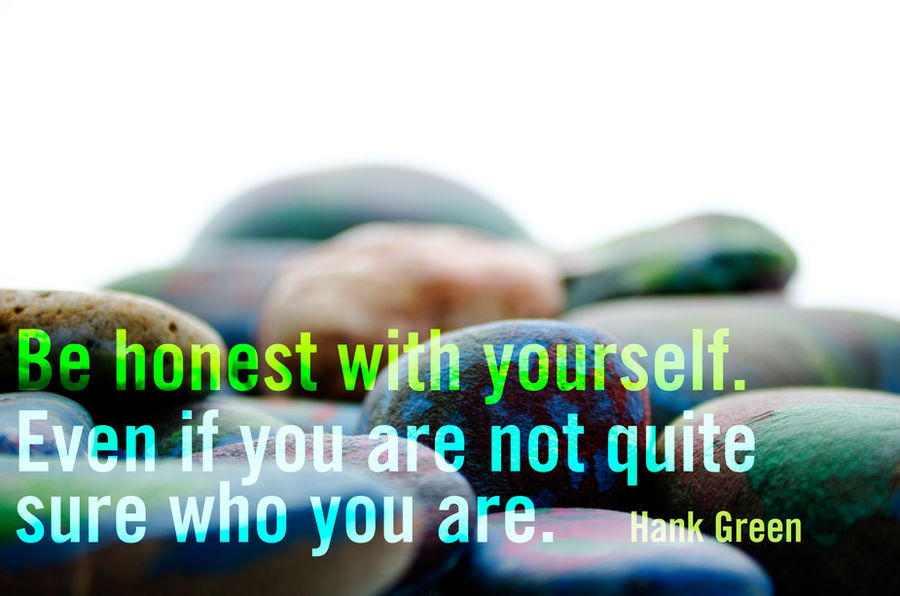 Be Honest with Yourself