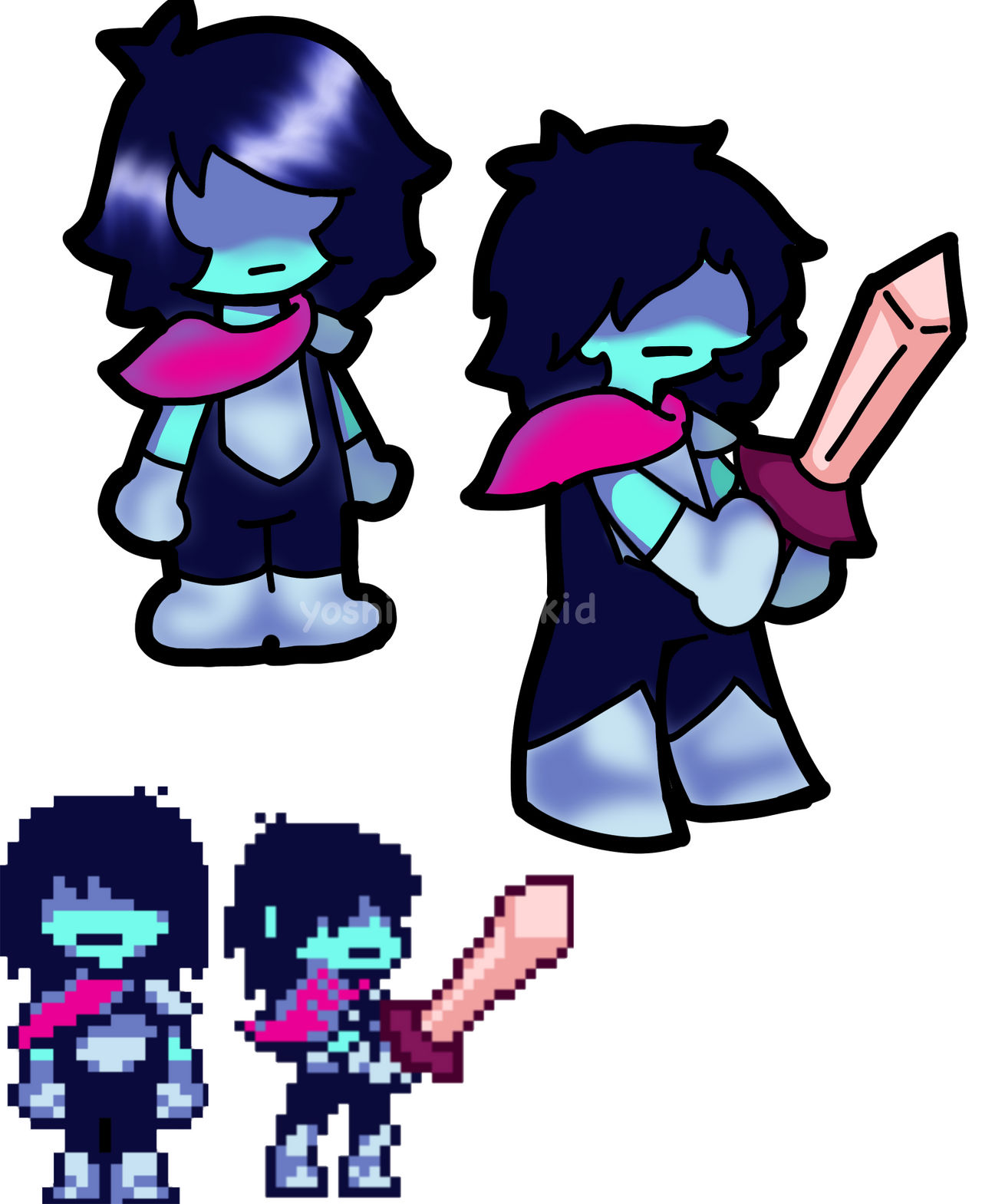 Dark World Kris DDD By YoshiTHEipadKid On DeviantArt dark-world-kris-ddd-by-yoshitheipadkid-on-deviantart