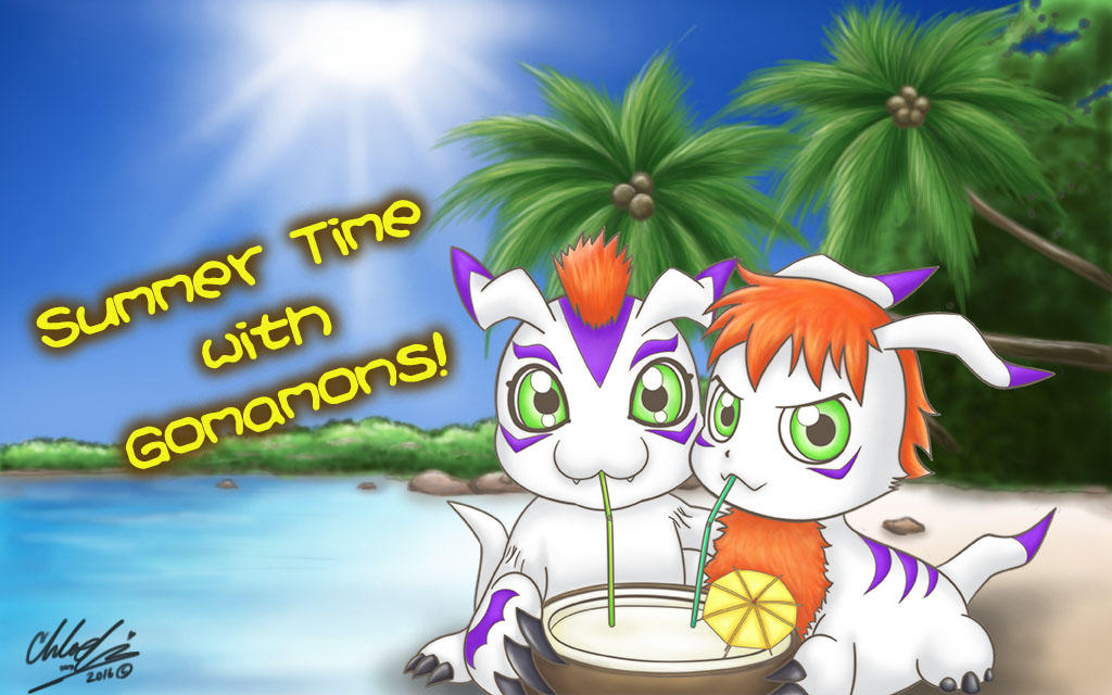 Gomamon and Gomamon X by Flapinko on DeviantArt