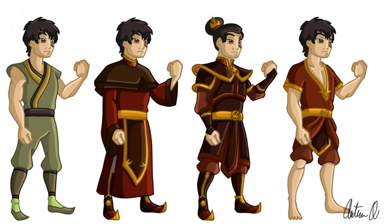 Zuko outfits 5 by AutumnButterfly1995 on DeviantArt