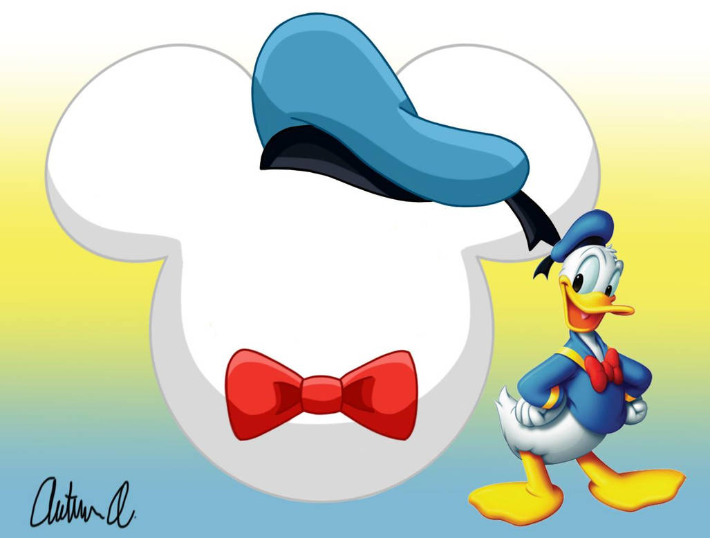 Donald Duck logo (final) by AutumnButterfly1995 on DeviantArt