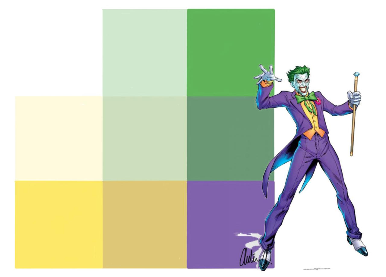 Joker Color Chart