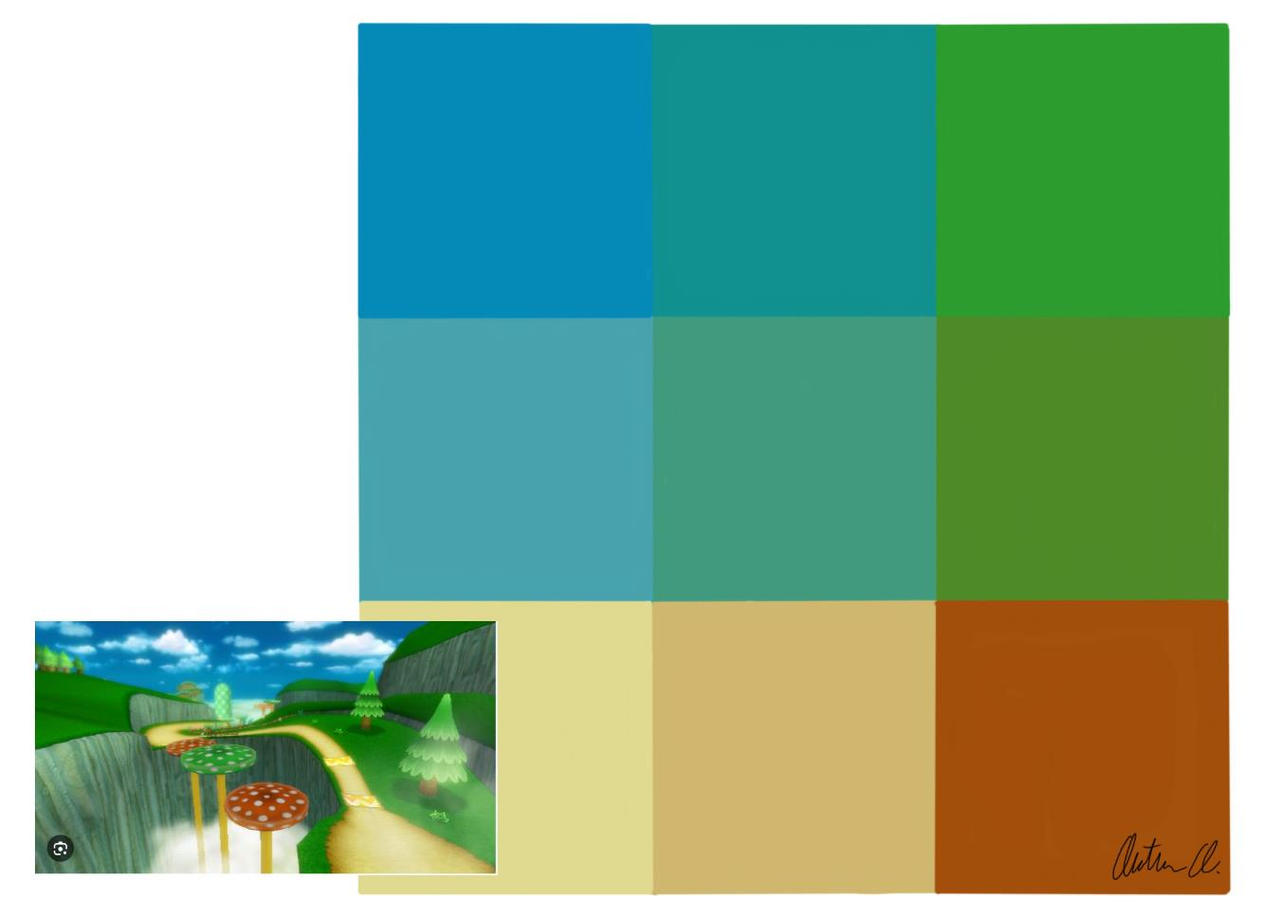 Mushroom Gorge color cube (final) by AutumnButterfly1995 on DeviantArt
