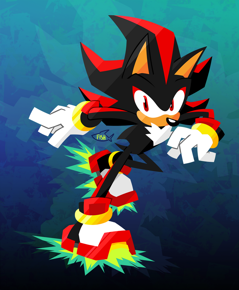 Shadow the Hedgehog by fishflop-art on DeviantArt