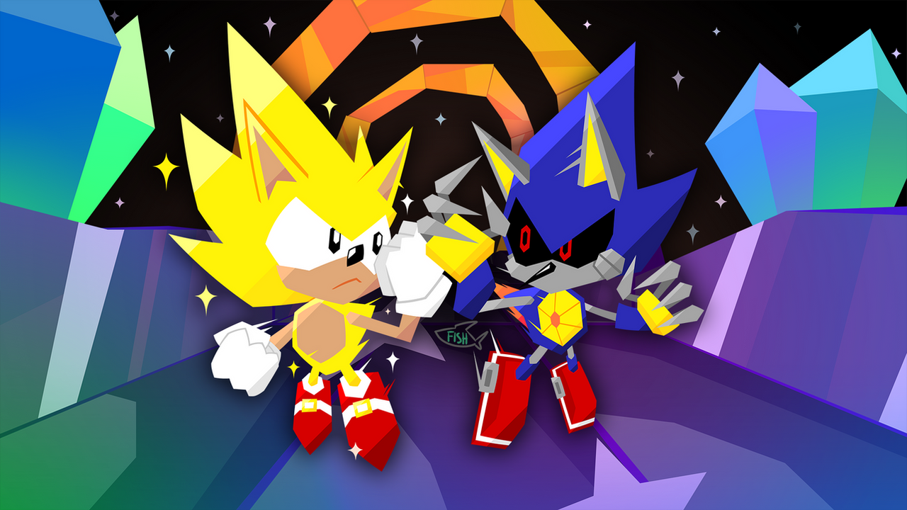 Super Sonic Racing by fishflop-art on DeviantArt