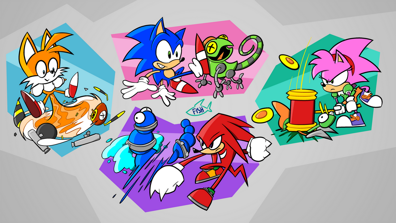 Badnik Exploding Gif Badnik Bashing by fishflop-art on DeviantArt