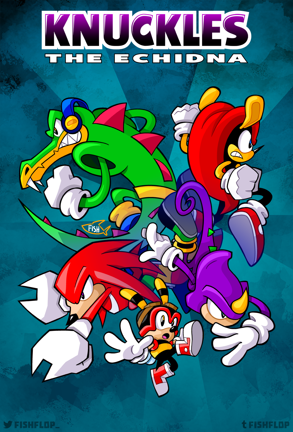Espio The Chameleon Mighty The Armadillo Knuckles The Echidna Sonic Heroes  PNG, Clipart, Archie Comics, Armadillo
