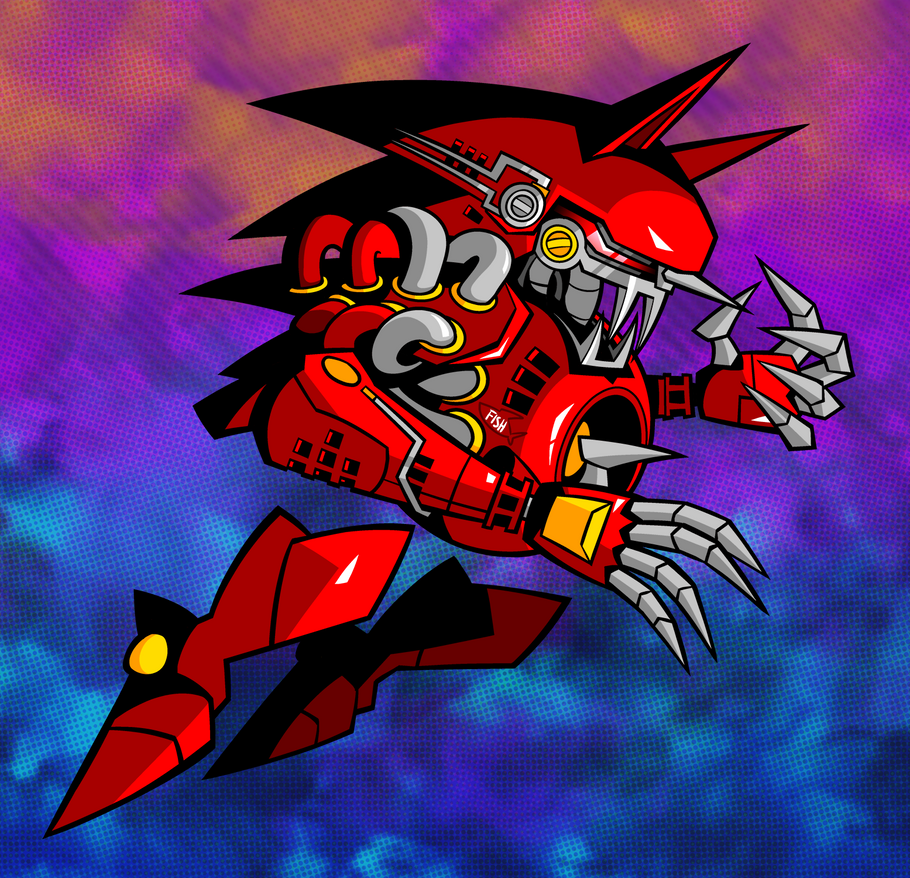 Metal Sonic Kai By Fishflop art On DeviantArt Metal sonic kai by fishflop art on deviantart