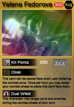 Fedorova Holo Trading Card