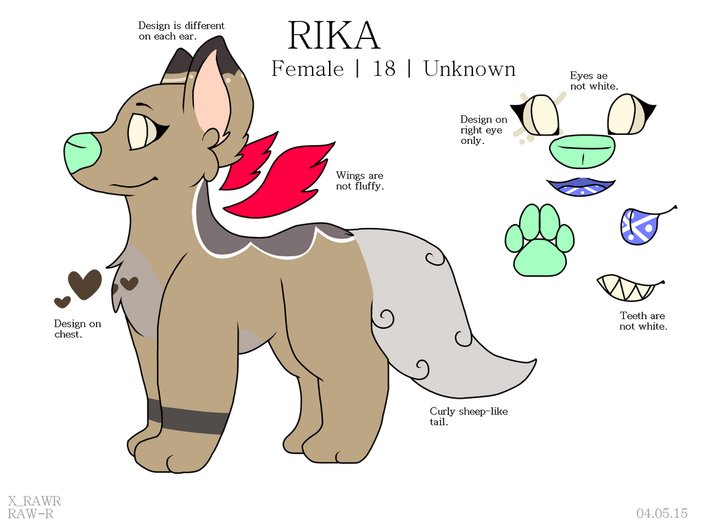 All Rika's Dragon Rika Ref by raw-r on DeviantArt