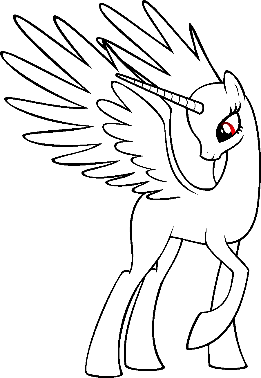 my little pony alicorn base