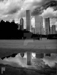 Chicago reflection