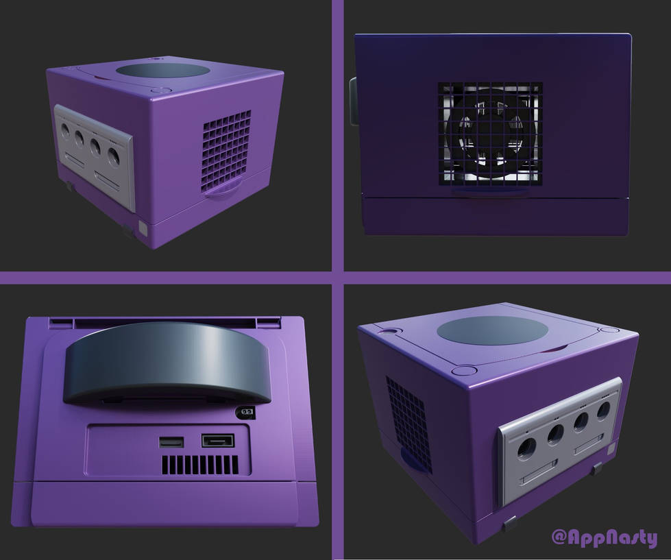 Gamecube Character Model Nintendo Gamecube 3D Model by AppNasty on DeviantArt