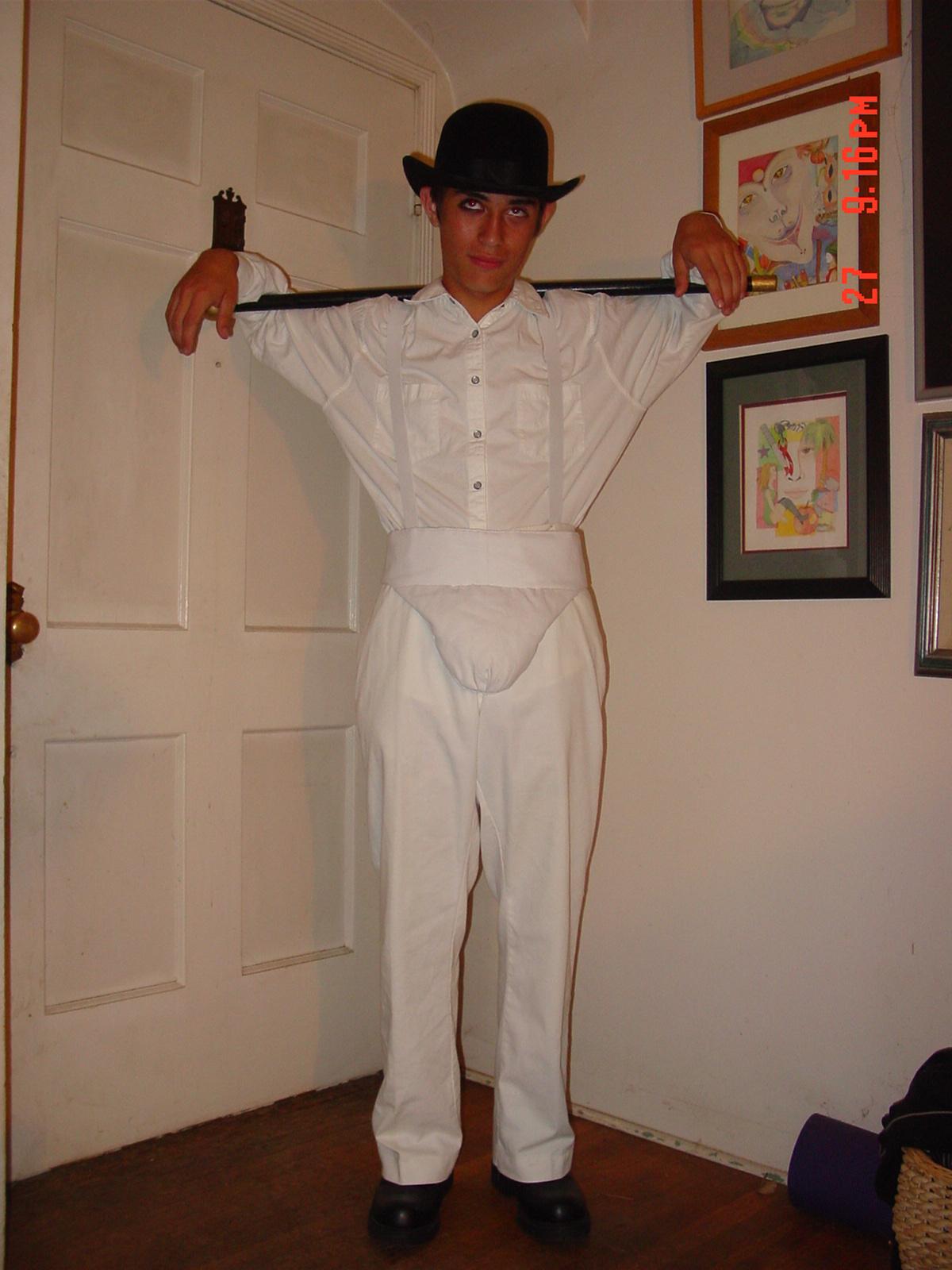 a clockwork orange fancy dress Dystopian Crime Figure Costume L/XL